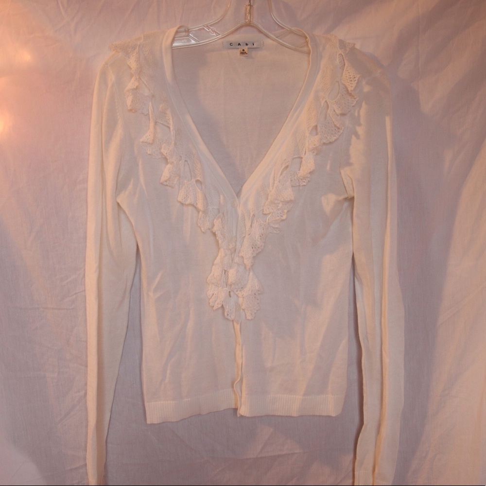 White Cardigan